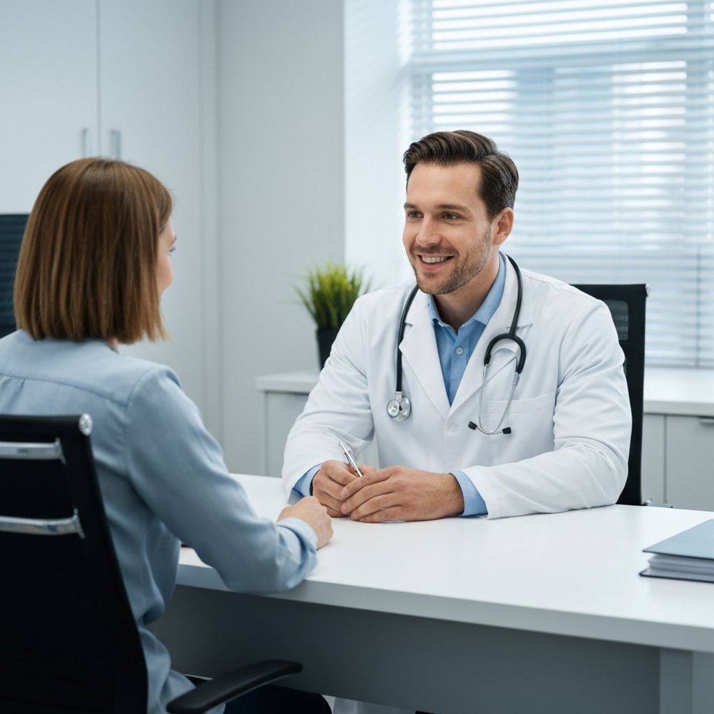 Flow showing when to monitor symptoms versus seek care